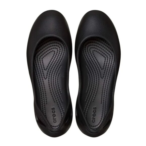 Crocs Women's Kadee Flats Size US 9/ EU 39-40 Black - Picture 2 of 4